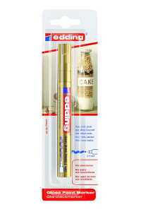 Edding Glanzlackmarker 750 2-4 mm gold 1er-Blister
