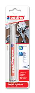 Edding Lackmarker 750 2-4 mm weiß 1er-Blister B2C