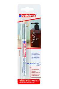 Edding Glanzlackmarker 751 1-2 mm silber 1er-Blister