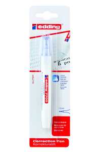Edding Korrekturstift 7700 8 ml weiß 1er-Blister
