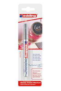 Edding Glanzlackmarker 780 0,8 mm silber 1er-Blister