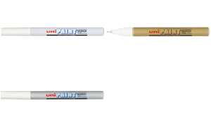 Faber Castell Lackmarker UNI PAINT PX-203 0,8 mm silber