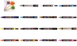 Faber Castell Marker UNI POSCA PC-5M 1,8-2,5 grau