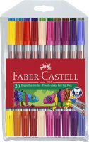 Faber Castell Doppelfasermaler 20er Etui