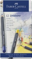 Faber Castell Farbstift Goldfaber 12-Metalletui