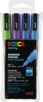 POSCA Marker UNI PC-3M 4er Set Glitter 2