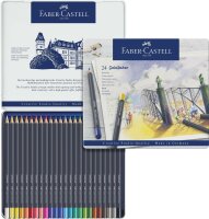 Faber Castell Farbstift Goldfaber 24-Metalletui