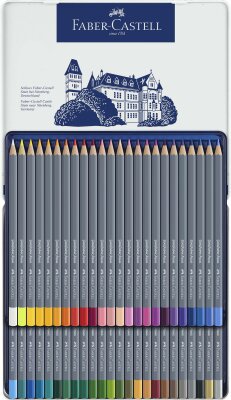 Faber Castell Aqua.stift Goldfaber Aqua 48-Metalletui