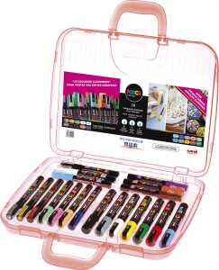 Faber Castell Marker UNI POSCA 20er Malkoffer Klassik