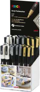 Faber Castell Marker UNI POSCA PC-3M 0,9-1,3 Grundfa Display