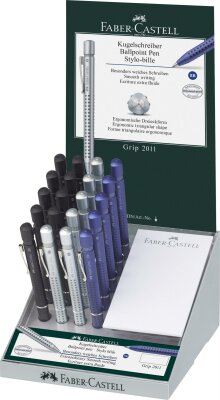 Faber Castell Kugelschreiber Grip 2011 XB 20x Display