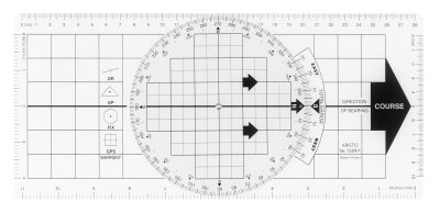 Aristo Navigations-Plotter 1 drehbare Kompassrose