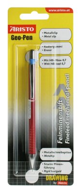 Aristo Feinminenstift Geo-Pen weinrot 0,7 mm, im Blister