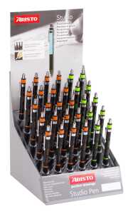Aristo Feinminenstift Studio 30er Display 0,5 mm/0,7mm HB sort.