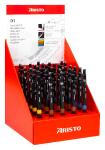 Feinminenstift D1 schwarz 30er Display 0,35/0,5/0,7 mm sort.