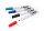 Dahle Whiteboard-Marker-Set 4 Farben, für Planungstafeln