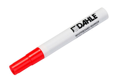 Dahle Whiteboard-Marker 4 Stück, rund 2mm, rot