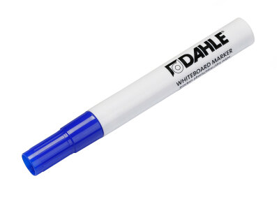 Dahle Whiteboard-Marker 4 Stück, rund 2mm, blau