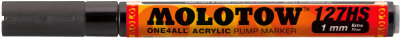 Molotow Acrylmarker One4All 127HS-EF 1mm #180 signalschwarz