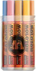 Molotow Acrylmarker ONE4ALL ACRYLIC 227HS 12er Dose, Pastel Kit, sortiert