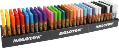 Molotow Acrylmarker ONE4ALL ACRYLIC 127HS 210er Display Set Profi, sortiert