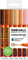 Molotow Acrylmarker One4All 127HS 2mm Etui Character-Set...