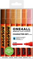 Molotow Acrylmarker One4All 227HS 4mm Etui Character-Set...