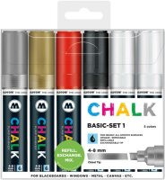 Molotow Kreidemarker 4-8mm Etui Basic-Set 1 6 Stück