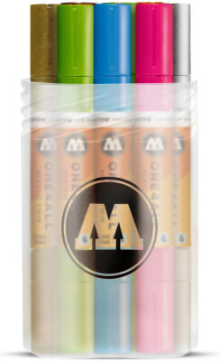 Molotow Acrylmarker One4All Twin 1,5mm/4mm Stiftebox Main-Kit 2, 12 Stück