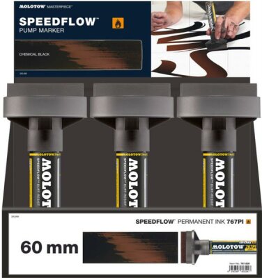 Molotow Masterpiece Speedflow 767PI 60mm Display 6 Stück