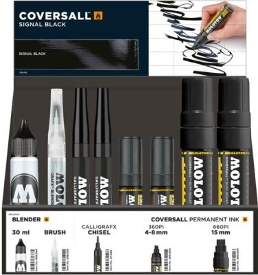 Molotow Coversall Display Marker Selection 33 Stück