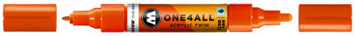 Molotow Acrylmarker One4All Twin 1,5mm/4mm #085 DARE orange