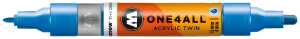 Molotow Acrylmarker ONE4ALL ACRYLIC TWIN 1,5-4mm, Nr. 224, metallic blau