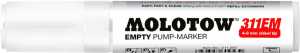 Molotow EMPTY Pump Marker 311EM Leermarker, 4-8mm