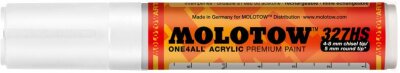 Molotow Acrylmarker One4All 327HS 4-8mm #160 signalweiß