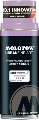 Molotow Spray UFA Artist Acrylic 400ml #309 johannisbeere hell