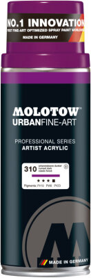 Molotow Spray UFA Artist Acrylic 400ml #310 johannisbeere dunkel