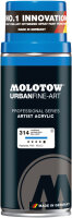 Molotow Spray UFA Artist Acrylic 400ml #314 coelinblau