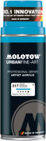 Molotow Spray UFA Artist Acrylic 400ml #317 türkisblau