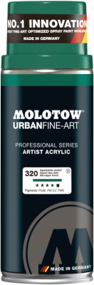 Molotow Spray UFA Artist Acrylic 400ml #320 lagunenblau dunkel