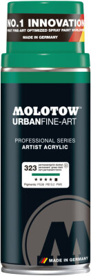 Molotow Spray UFA Artist Acrylic 400ml #323 permanentgrün dunkel