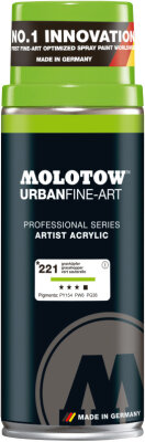 Molotow Spray UFA Artist Acrylic 400ml #221 grashüpfer