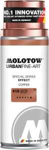 Molotow Sprühdose URBAN FINE-ART, Effect Lack 400ml, Nr.418 kupfer-effect