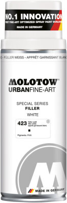 Molotow Spray UFA Filler 400ml #423 weiß