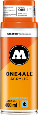 Molotow Spray One4All Acrylic 400ml #085 DARE orange