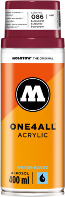 Molotow Spray One4All Acrylic 400ml #086 burgundrot