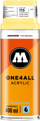 Molotow Spray One4All Acrylic 400ml #115 vanille pastell