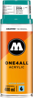 Molotow Spray One4All Acrylic 400ml #206 lagunenblau