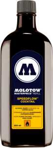 Molotow Nachfüllflasche SPEEDFLOW Cocktail Alcohol, 250ml, copper black