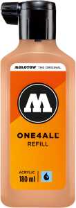 Molotow Nachfüllflasche ONE4ALL ACRYLIC 180ml, Nr. 117 pfirsich pastell